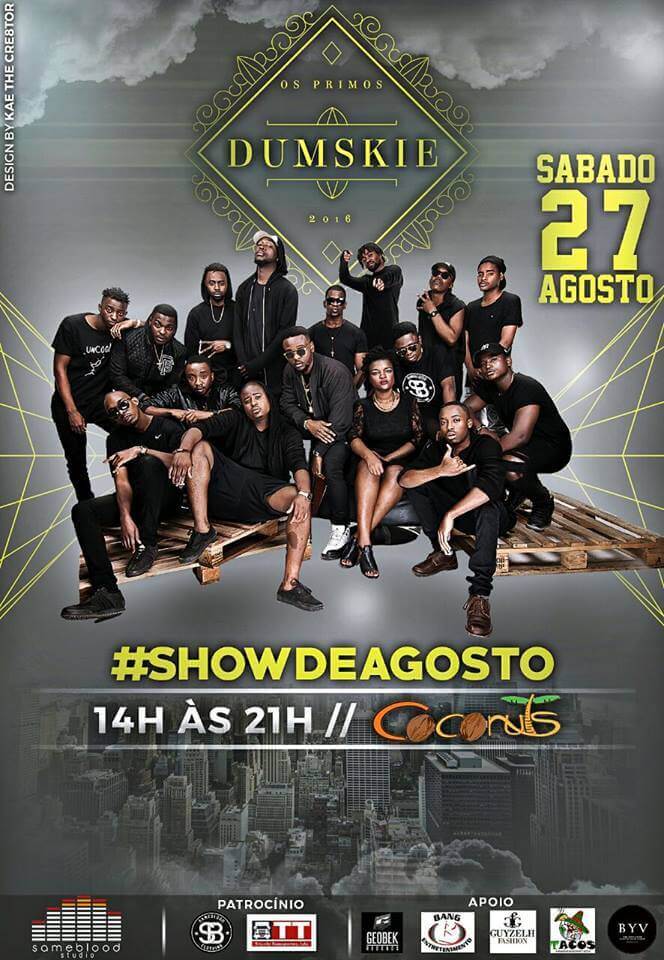 Sameblood Os Primos Apresenta: DUMSKIE, Show De Agosto