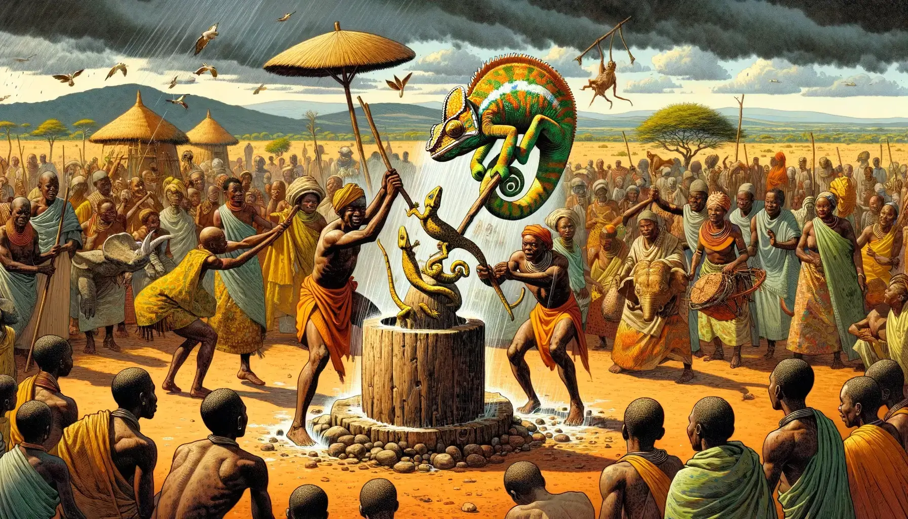 Como Controlar a Chuva – Conto Africano