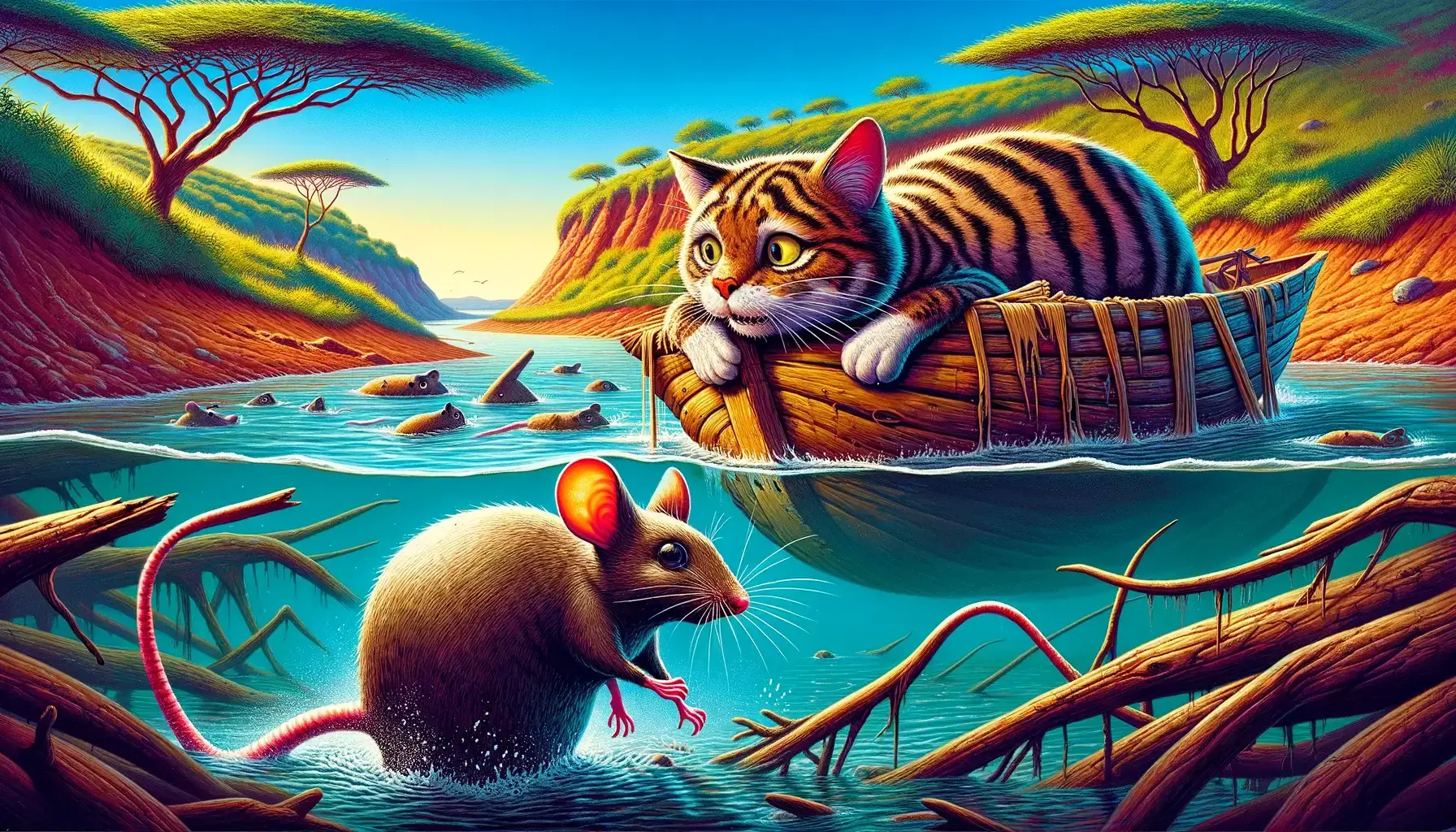 O Gato e o Rato – Conto Africano