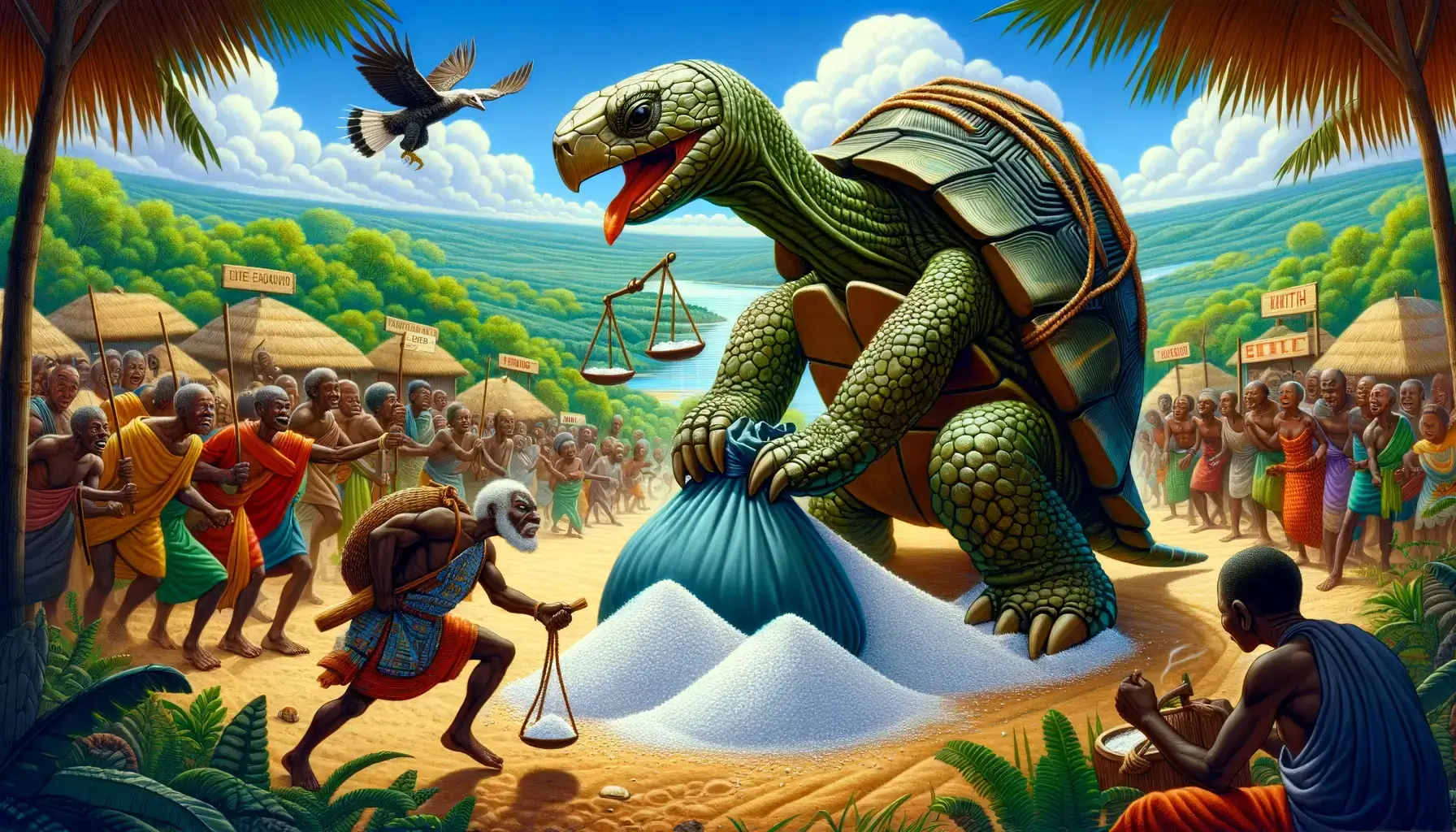 A Tartaruga e o Lagarto – Conto Africano