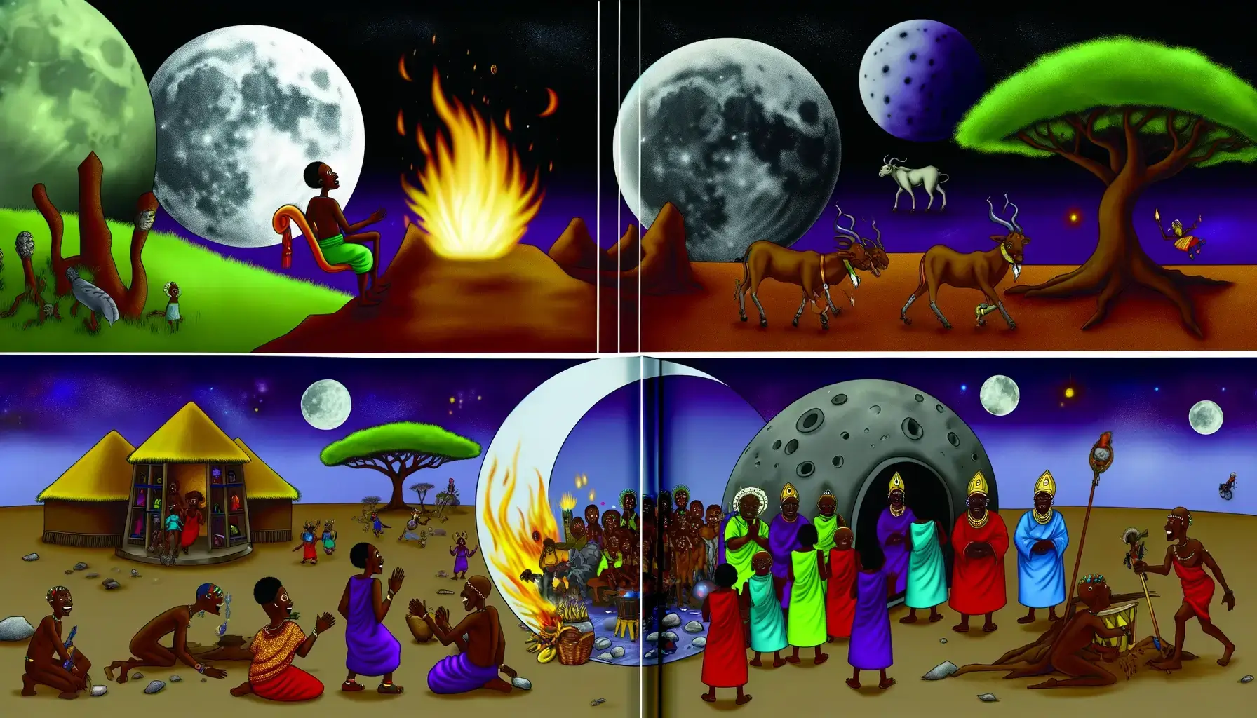 Murilé e o Chefe da Lua – Contos Africanos