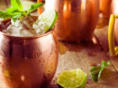 Moscow mule com gengibre